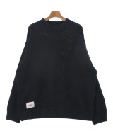 WTAPS（ダブルタップス）ニット・セーター 黒 サイズ:04(XL位) メンズ