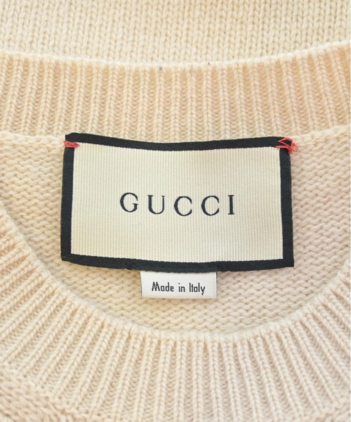 GUCCI（グッチ）ニット・セーター ベージュ サイズ:XS メンズ