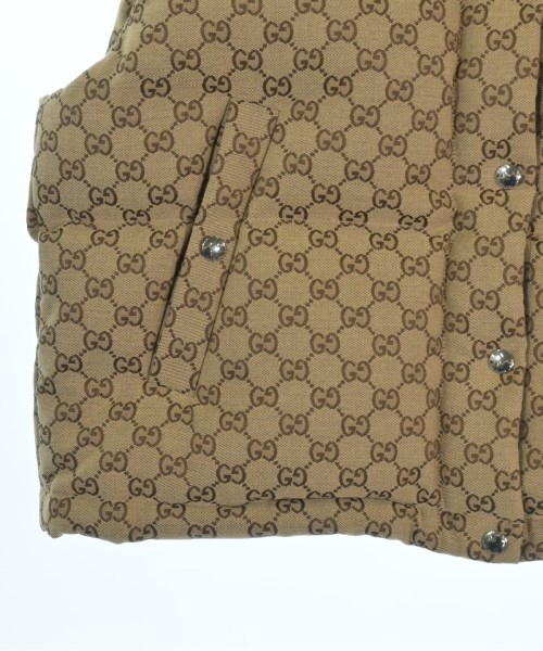 GUCCI（グッチ）ダウンジャケット/ダウンベスト ベージュ サイズ:40(M