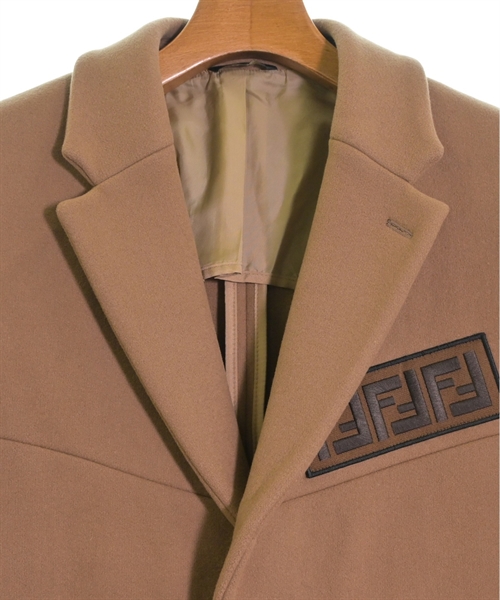 FENDI（フェンディ）チェスターコート ベージュ サイズ:44(S位) メンズ
