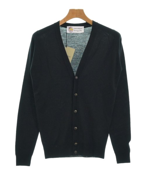 JOHN SMEDLEY（ジョンスメドレー）カーディガン 黒 サイズ:XS メンズ