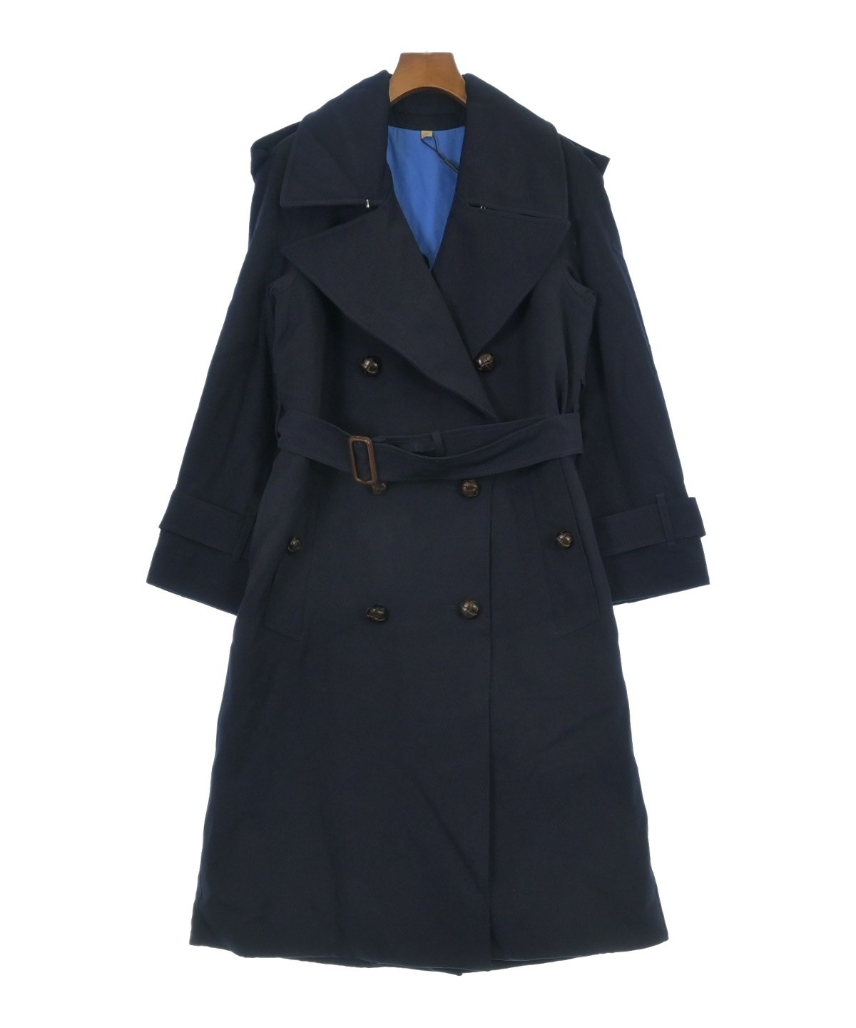 BURBERRY（バーバリー）トレンチコート 紺 サイズ:38(S位) レディース