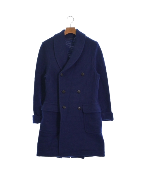 LARDINI（ラルディーニ）チェスターコート 紺 サイズ:XS メンズ