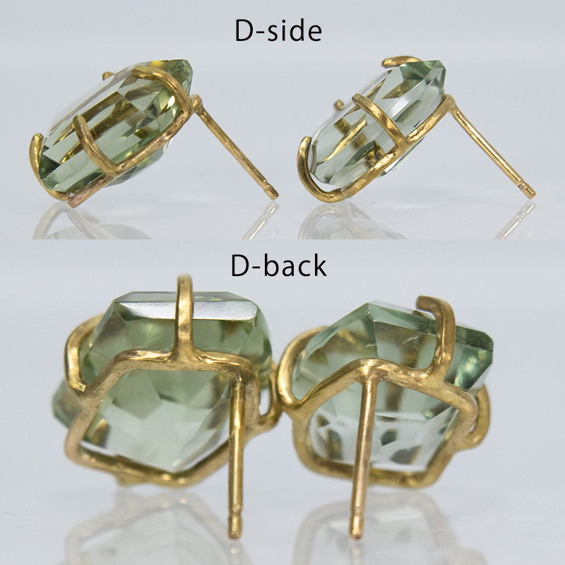 楽天市場】グリーンアメジスト / 天然石 ピアス / 14KGF ゴールド