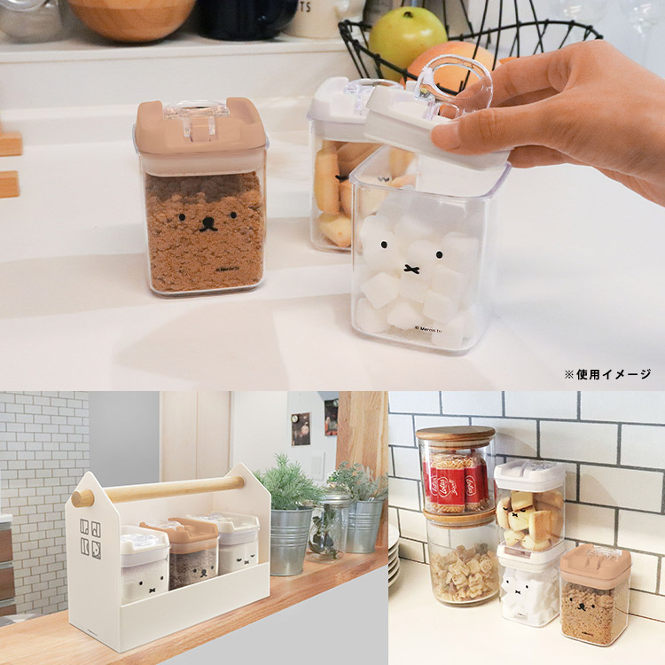 楽天市場】キャニスター ミッフィー miffy 収納 ディスプレイ ふた付き