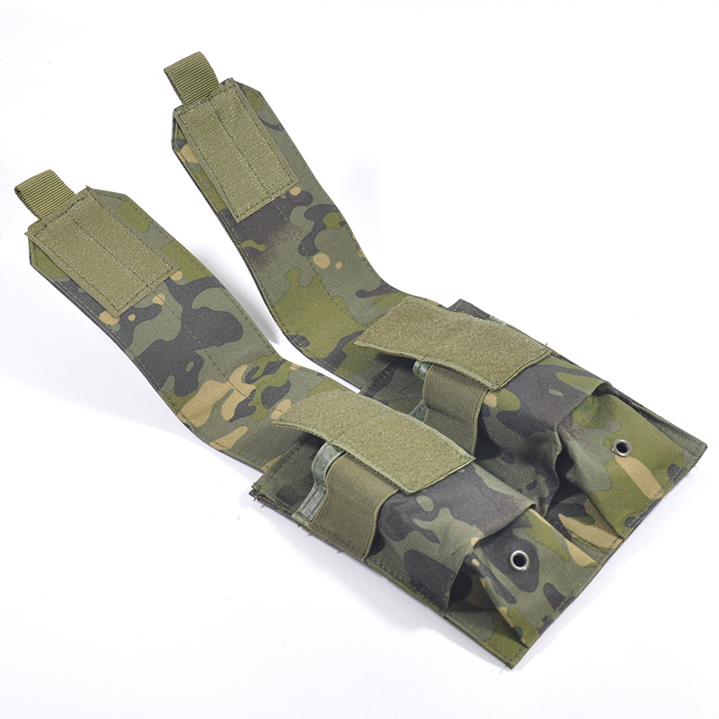 楽天市場】Broptical ミリタリー 2連ポーチ MOLLEシステム対応 M4 M16