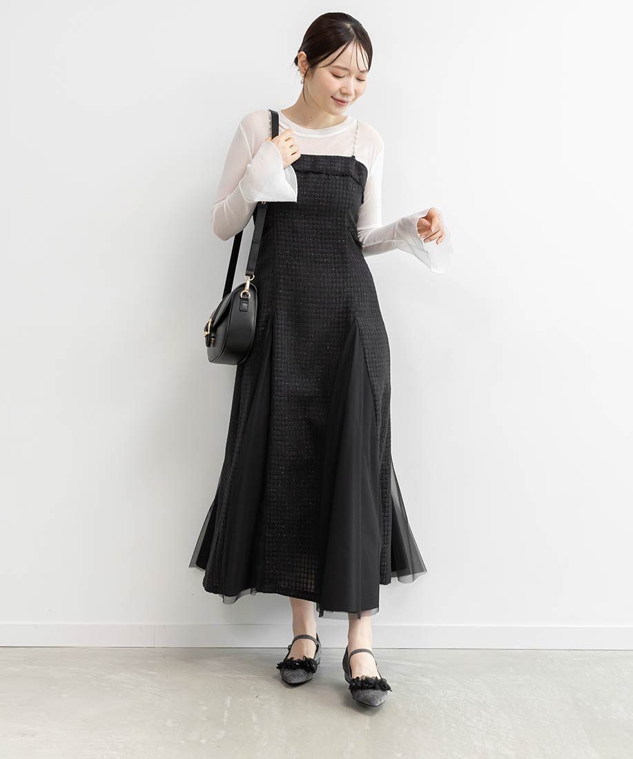 SALE】2WAYストラップビスチェワンピースRANDA公式サイト