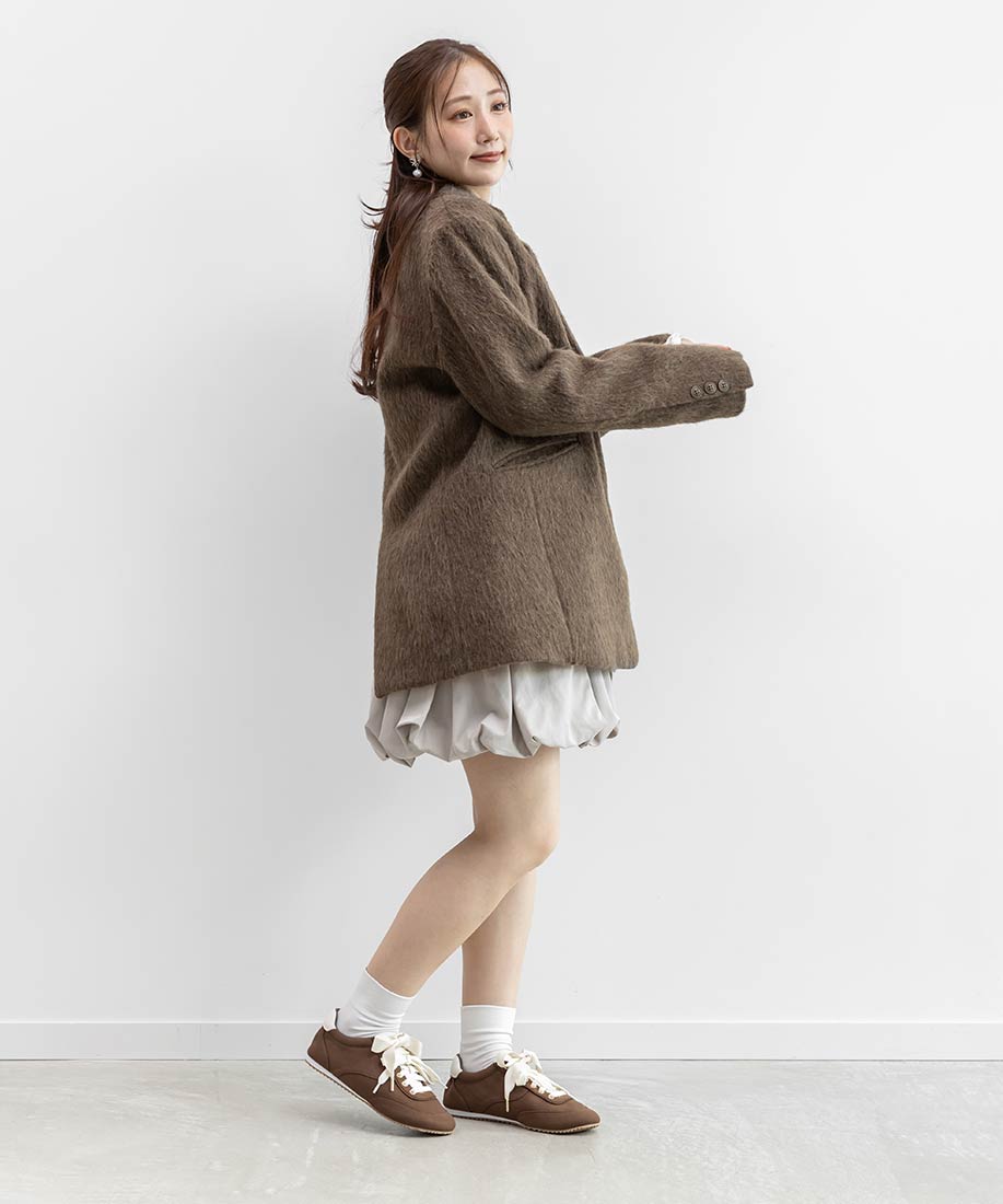 SALE】ウールライクシャギーテーラードジャケットRANDA公式サイト