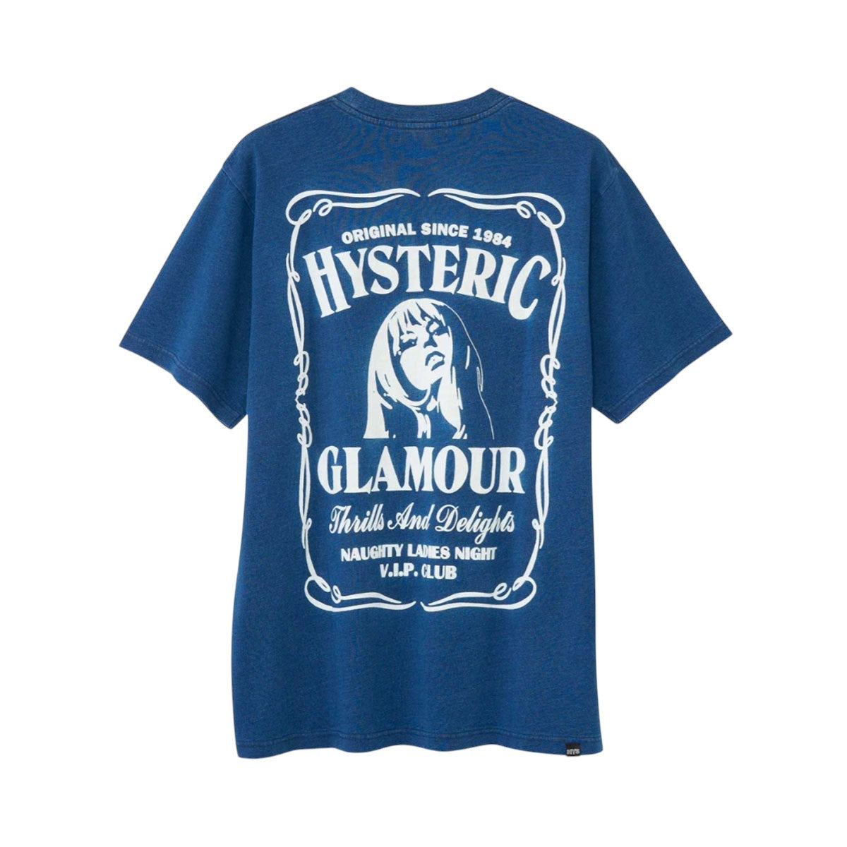 HYSTERIC GLAMOUR]WHISKY WOMAN Tシャツ/INDIGO(02251CT25) – R&Co.