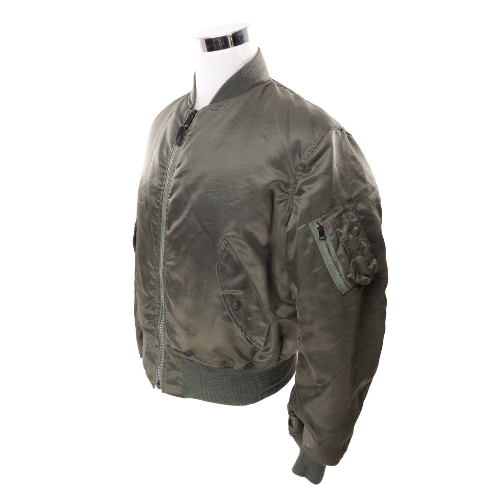 VINTAGE USAF US AIR FORCE FLIGHT JACKET MA-1 MA1 1960S VIETAM WAR