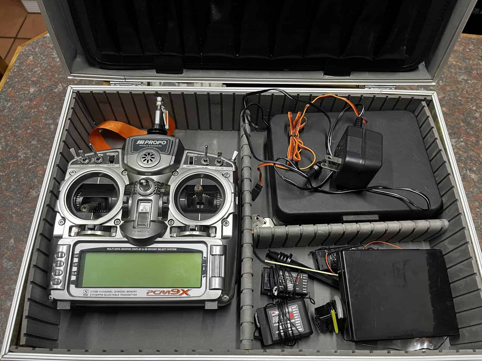 JR PROPO PCM9X. With Spectrum 2.4 Module And Receiver. (Code 287