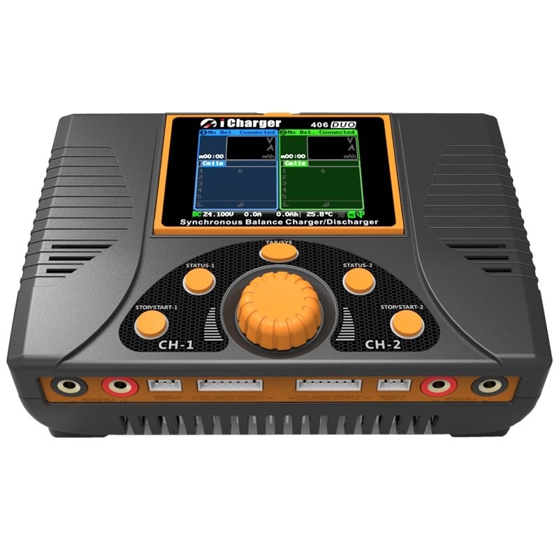 iCharger – 406DUO (2 x 6S-40A-1400W) – www.Rcmn.no