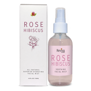 Rose Hibiscus Hydrating Facial Mist - Reviva Labs
