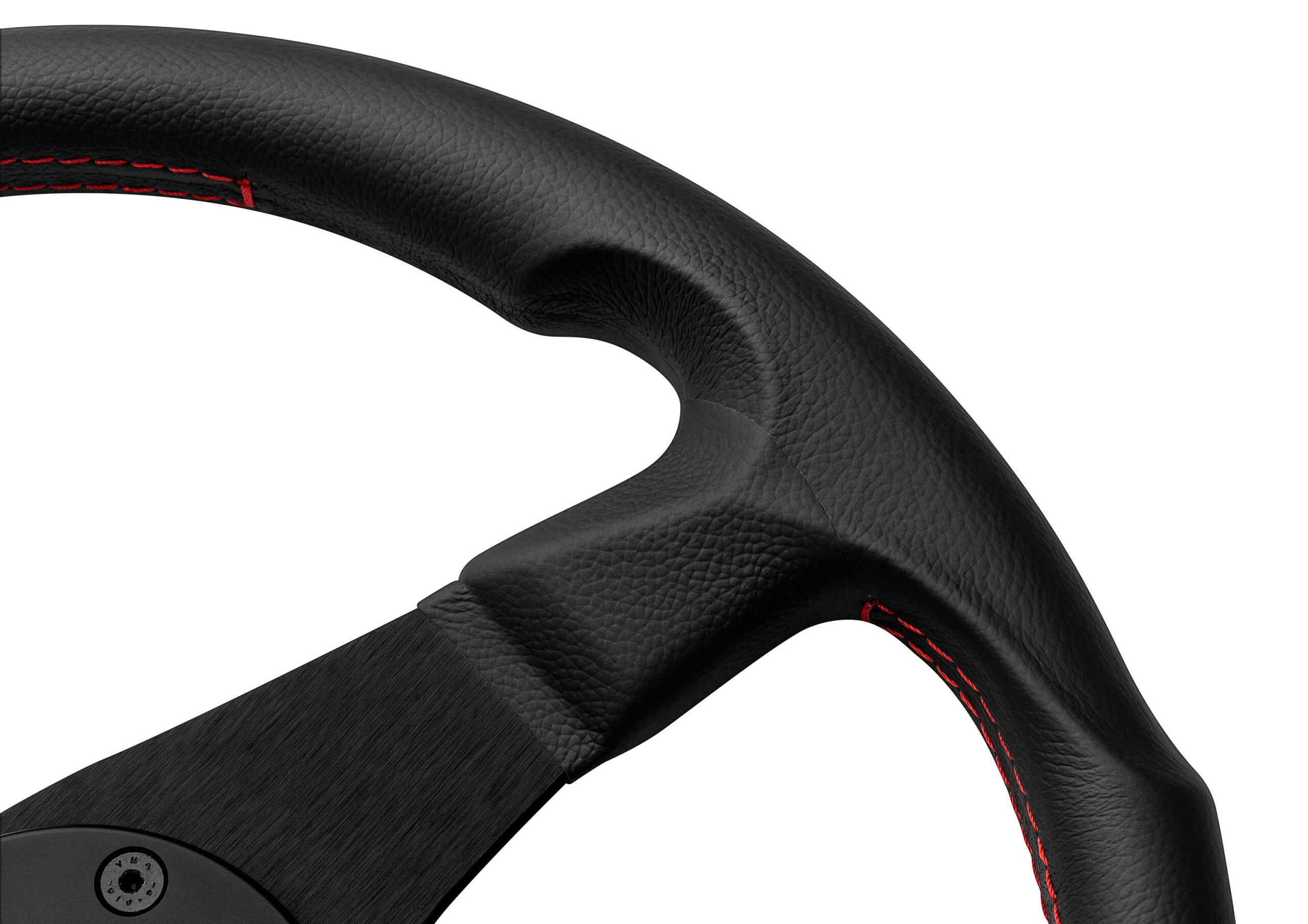 MOMO Corse 2.0 Steering Wheel 350mm - Black Leather / Black Spokes