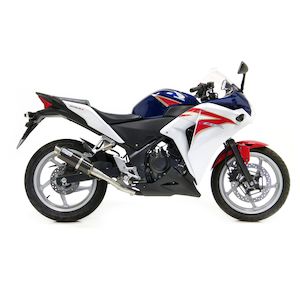 LeoVince GP Corsa Slip-On Exhaust Honda CBR250R 2011-2013 - RevZilla