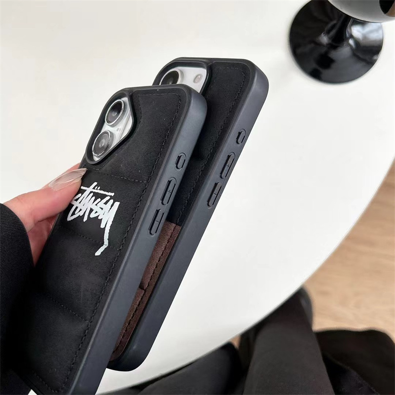 stussy iphone16ケース iphone16pro/15pro ケース ペア 大人 ブランド