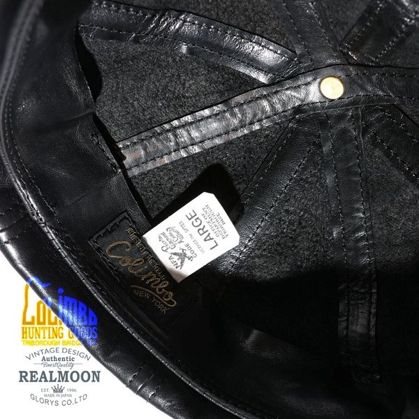 No.ZV0619 COLIMBO レザーキャスケット REAL MOON｜アメカジ・ブランド