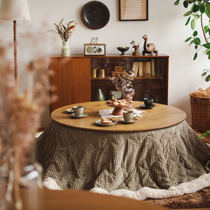 丸いこたつテーブルの魅力とは？ おすすめのこたつ4選をご紹介します