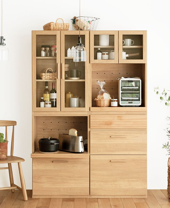 食器棚やキッチンカウンターの種類は？基本の3タイプをご紹介 ｜家具