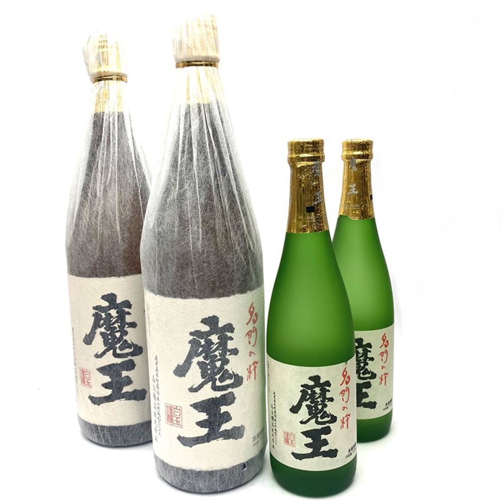 魔王 焼酎 一升瓶 1800ml 720ml まとめて】お売り頂きました