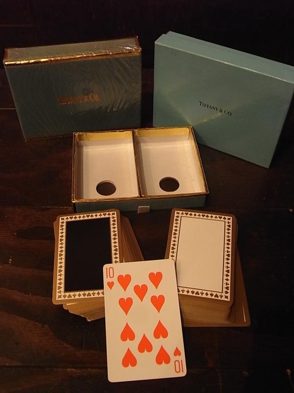 Tiffanyトランプ、ティファニートランプ、トランプカード、ビンテージ
