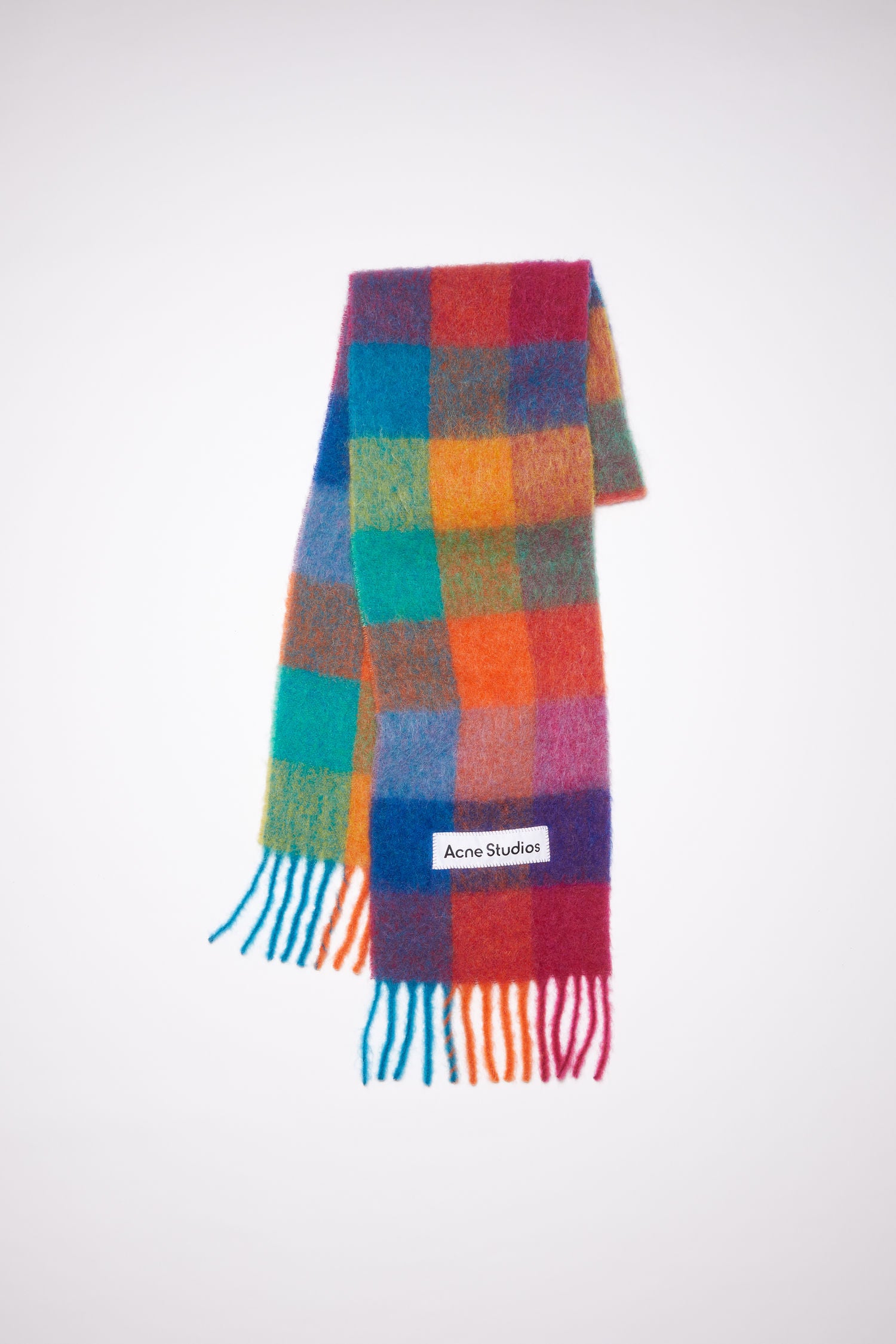 Acne Studios + Mohair Checked Scarf