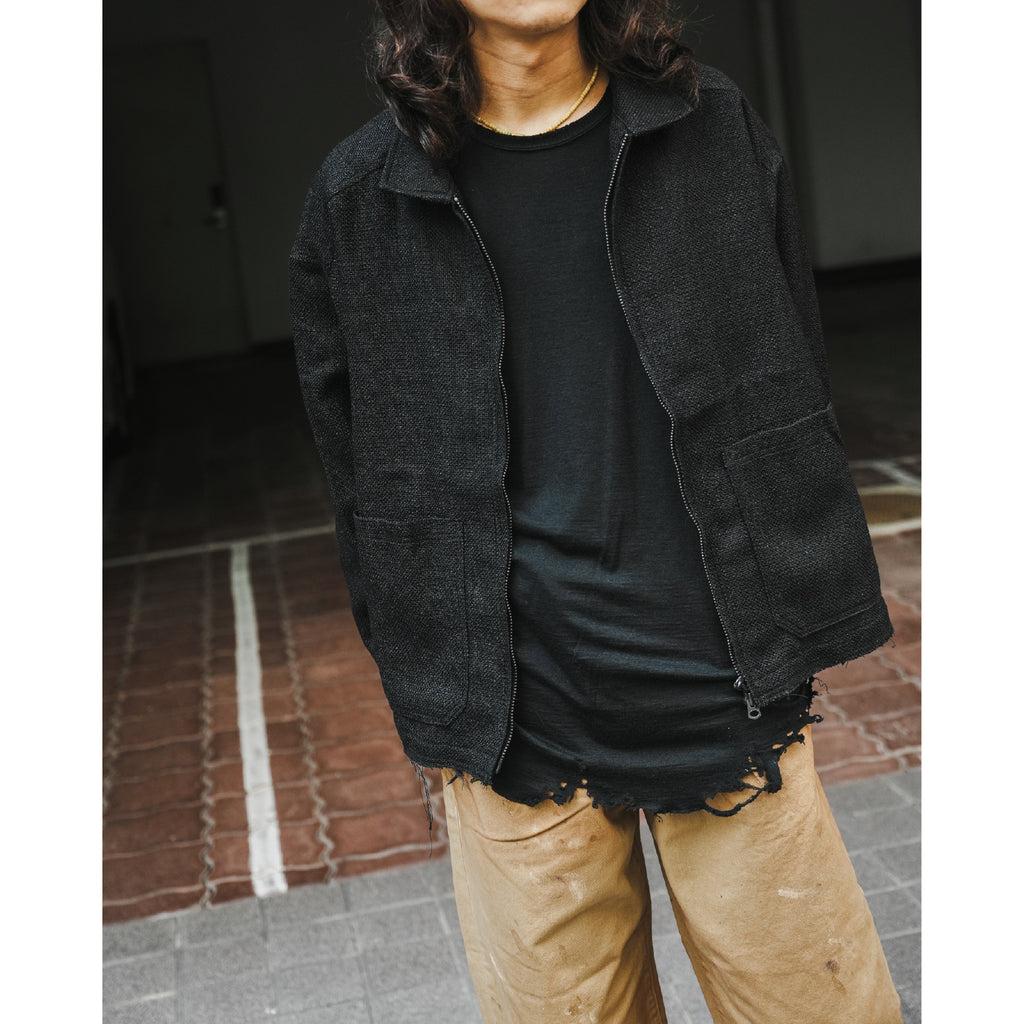 TWEED ZIP JACKET | ref. / Web Store