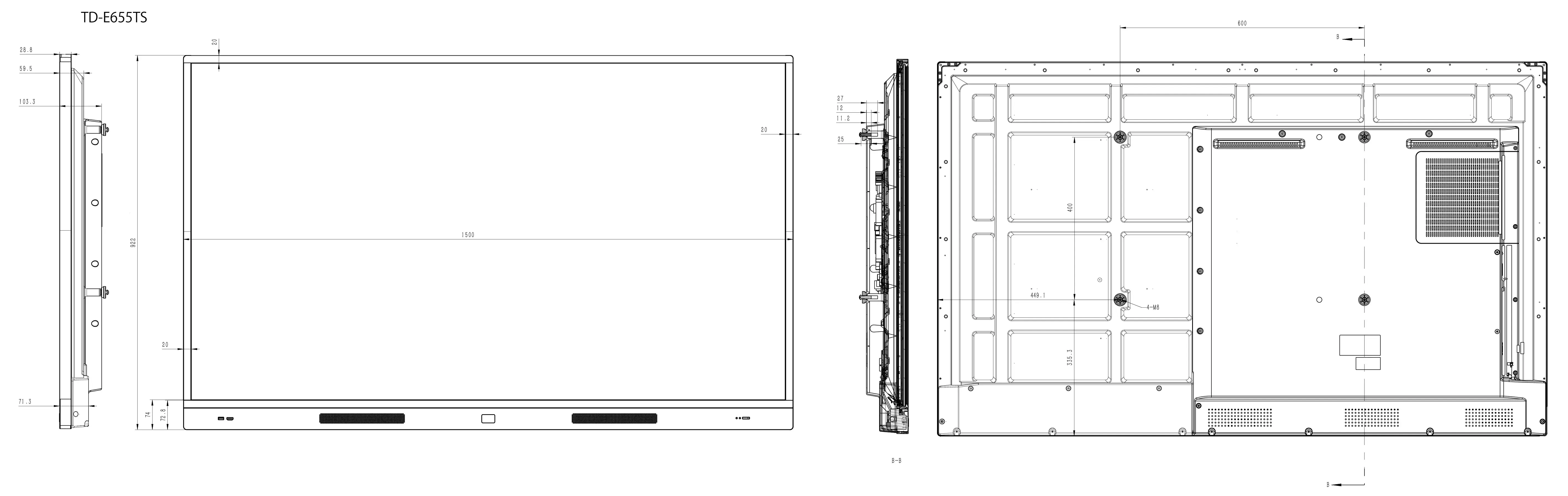 レグザキャンバス TD-E655TS 仕様表｜TVS REGZA株式会社