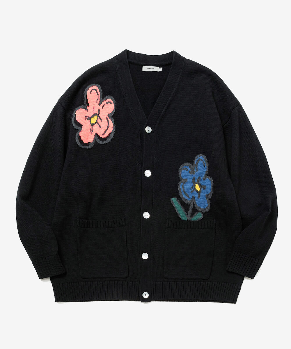 Botanical V-Neck Cardigan | rehacer