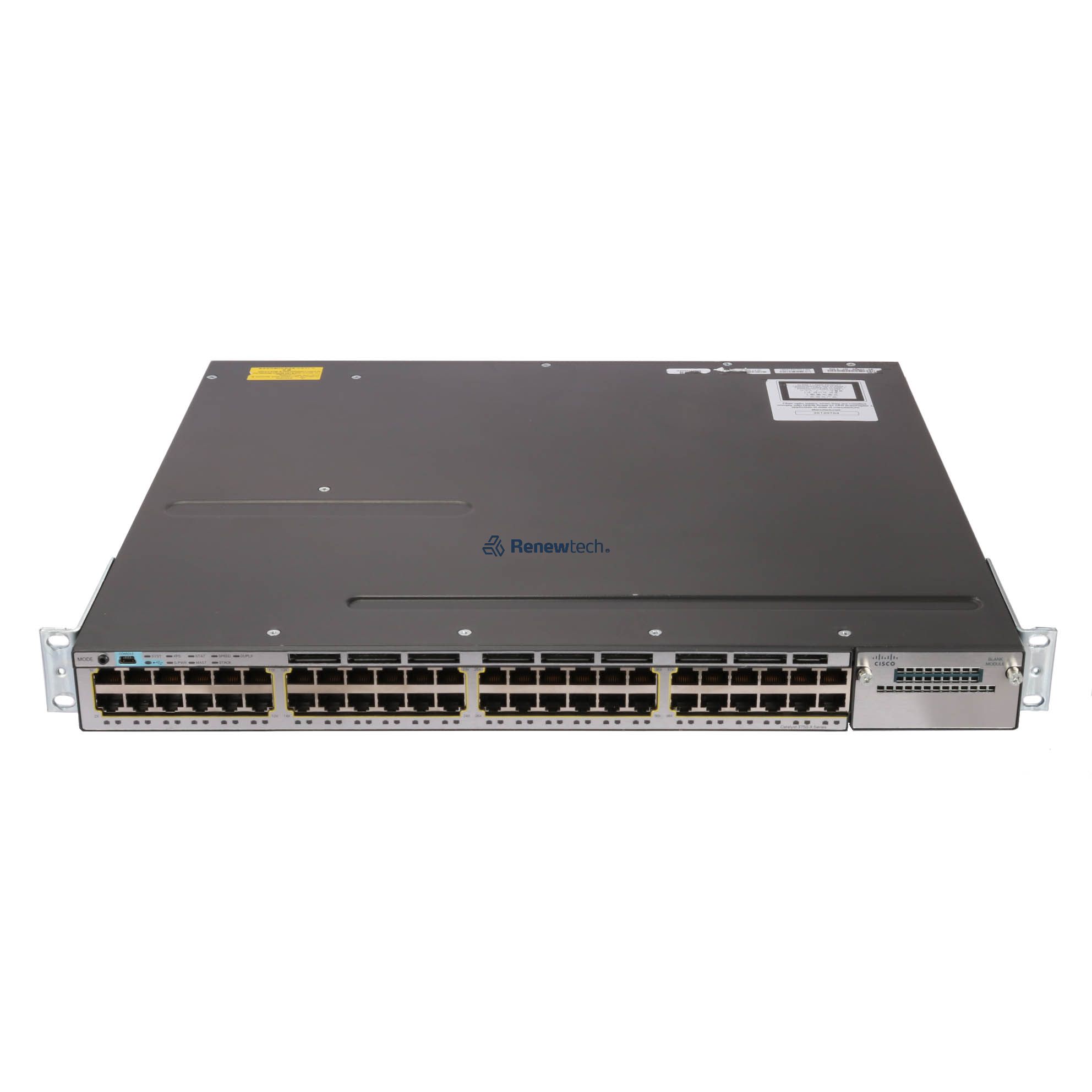 CISCO WS-C3750X-48T-S - Cisco Catalyst 3750X Series 48-Port switc