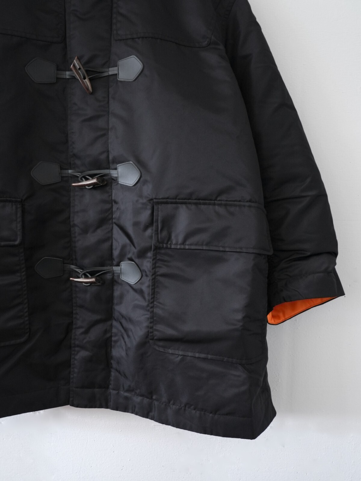 フライトナイロン リバーシブルダッフルコート - フレッシュサービス