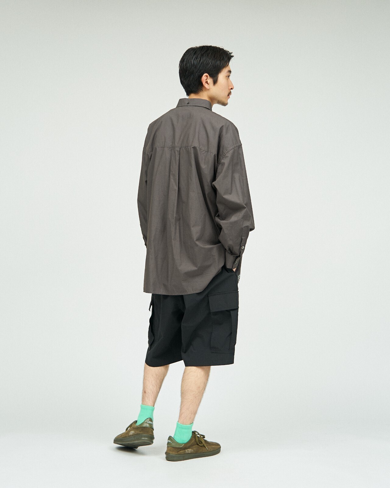 ユーティリティボタンダウンシャツ(長袖) - フレッシュサービス メンズ