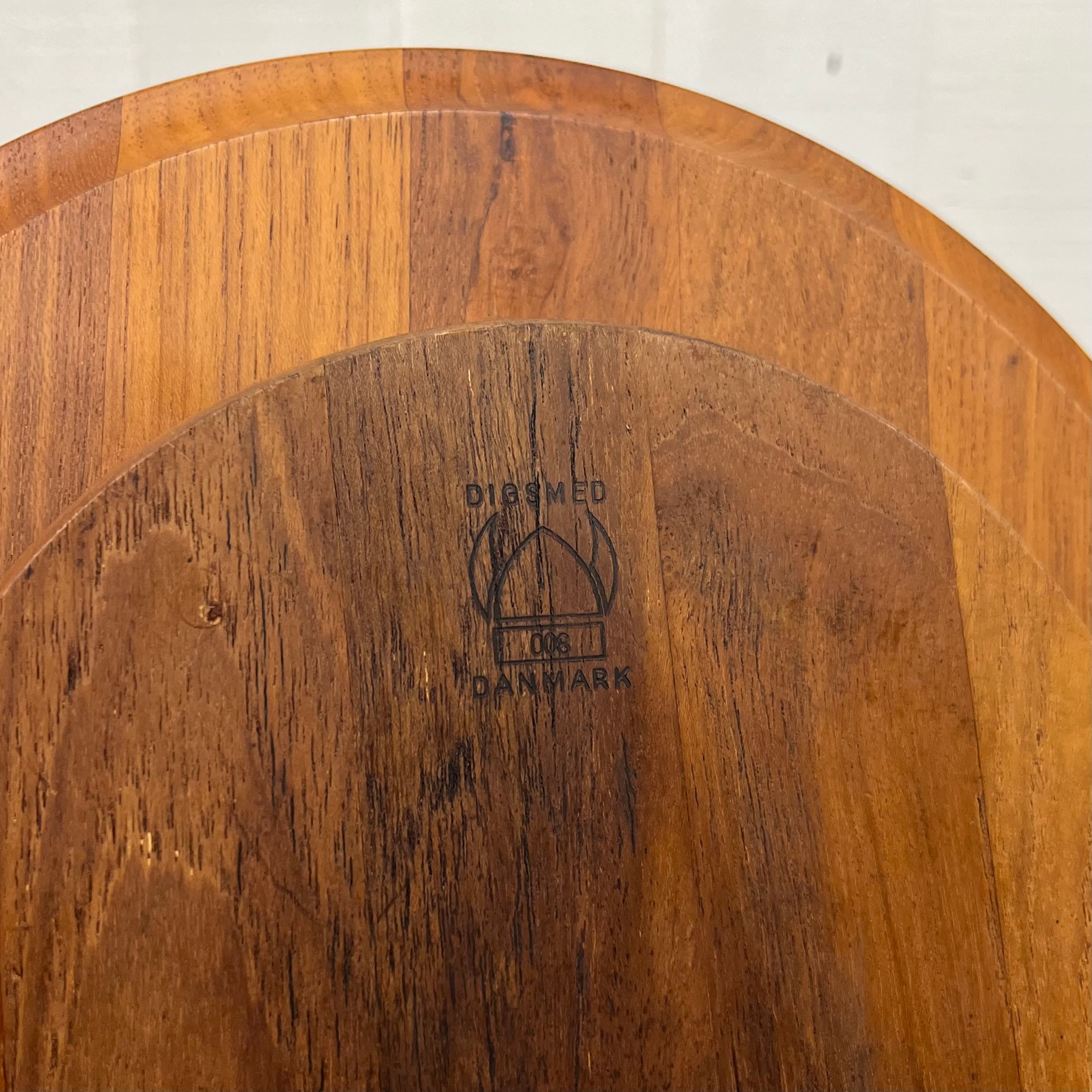 ディグスメッド / DIGSMED 木製回転トレイ デンマーク製 ヴィンテージ 中古