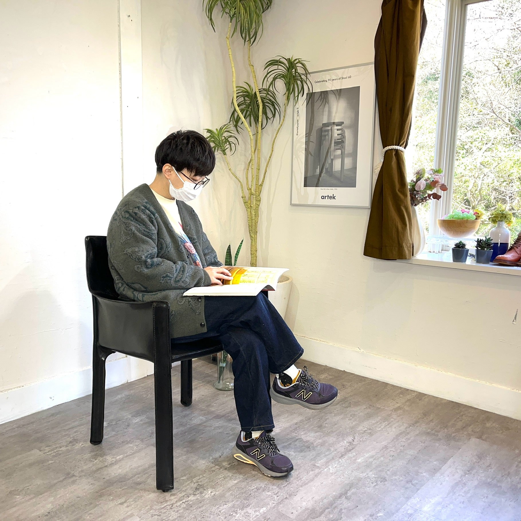 カッシーナ Cassina キャブ CAB アームチェア 413 マリオ・ベリーニ