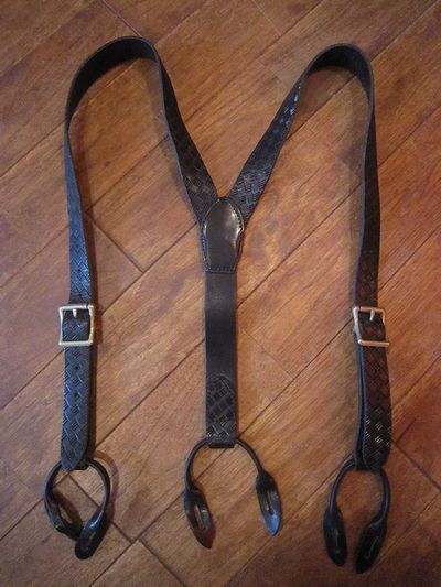 RRL等の通販サイト【RHYTHM】RRL(ダブルアールエル) LEATHER SUSPENDER