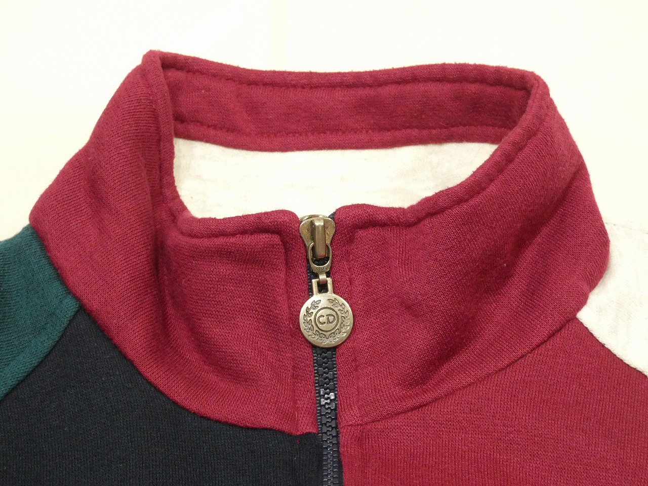 80s 90s Christian Dior MONSIEUR CRAZY PATTERN SWEAT BLOUSON SWING