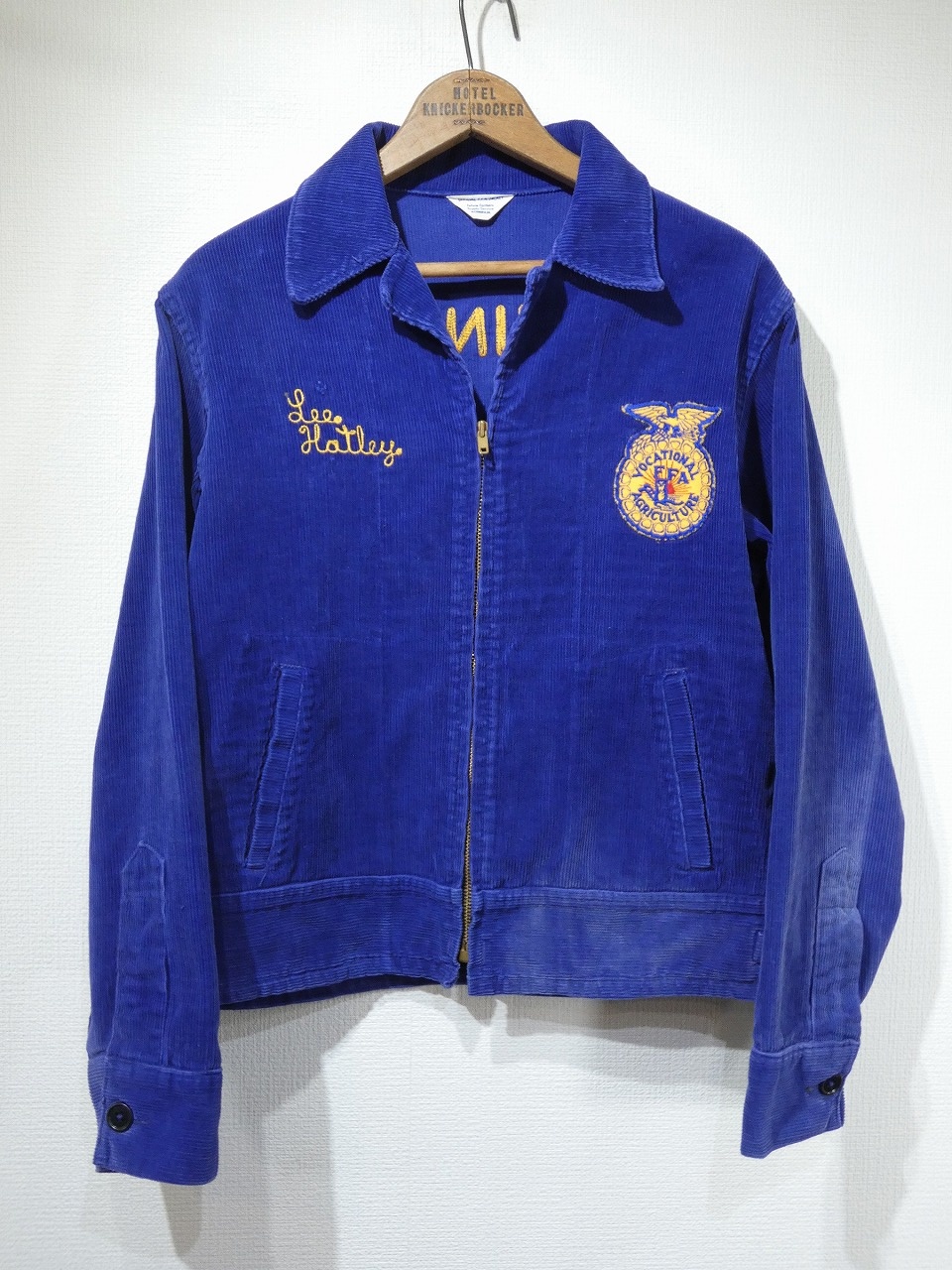 50s 60s FFA OFFICIAL CORDUROY JACKET 2 - RICUR