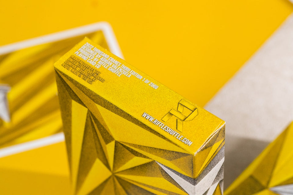 1000 Cranes V3 Playing Cards - Riffle Shuffle Playing Card Co