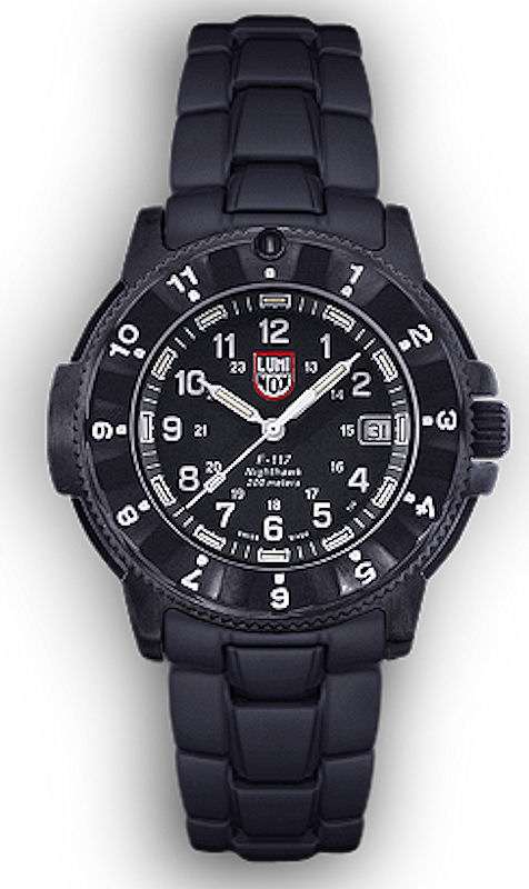 F-117 Nighthawk Pilots a.3402 - Luminox Usaf Stealth wrist watch