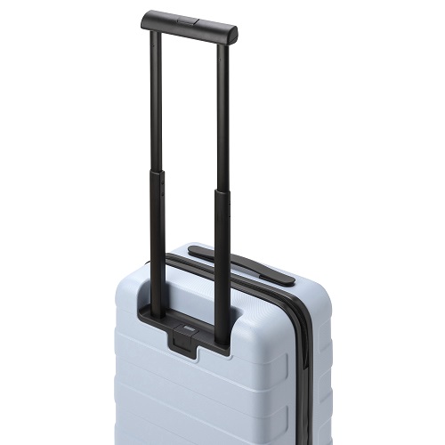 1-3泊] 無印 ハードキャリー 20L ライトブルー 4輪 MUJI /スーツケース