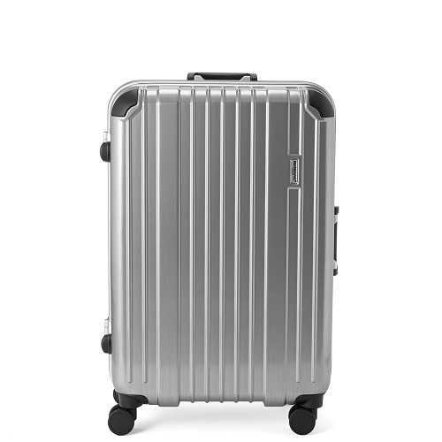 3-5泊] バーマス ヘリテージ フレーム 64L シルバー 4輪 BERMAS