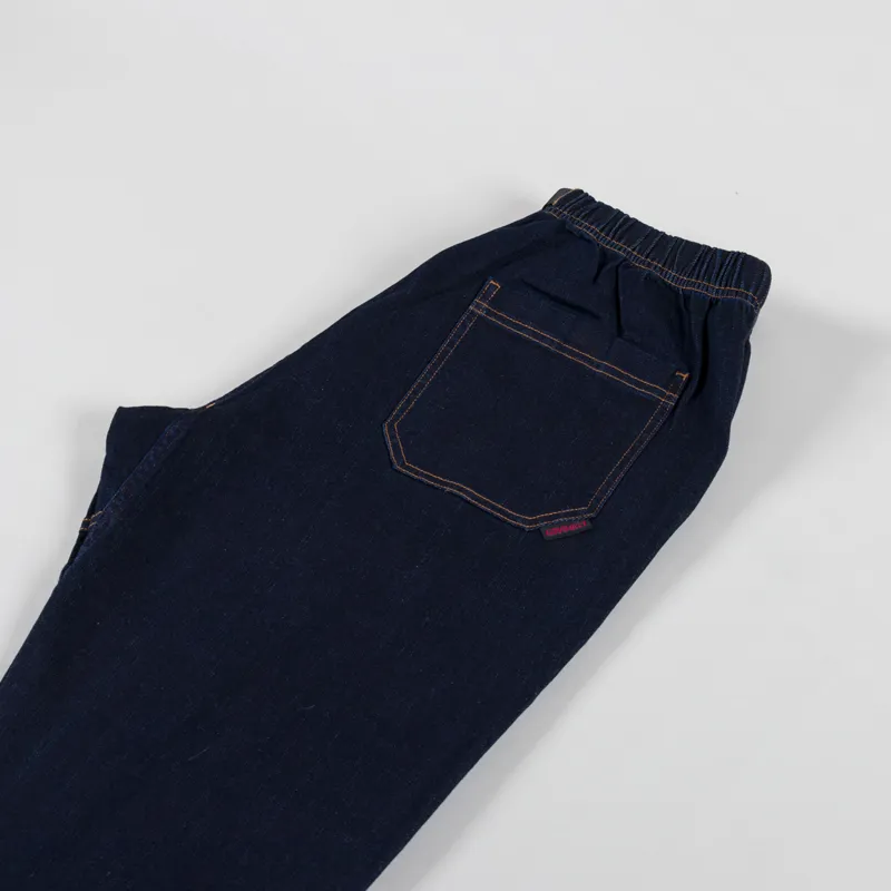 Gramicci Mens Stretch Denim Loose Tapered Ridge Pant One Wash