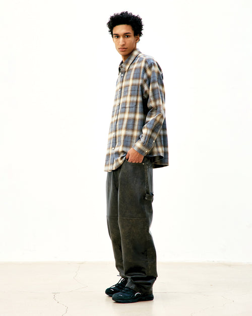 Ombre Flannel Checkered Shirt | COOR | WORKSHOP
