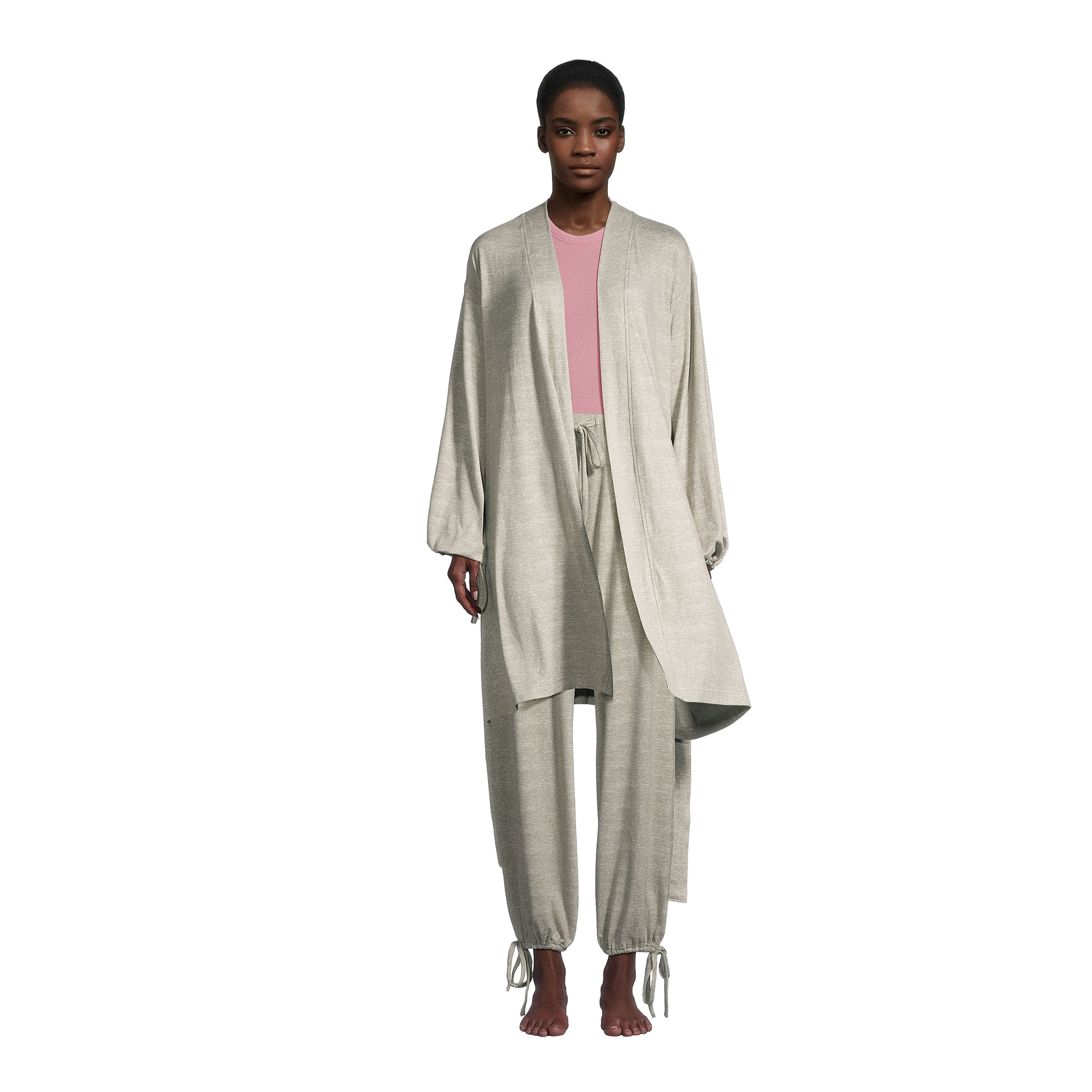 Heathered Gray Knit Lounge Pants - World Market
