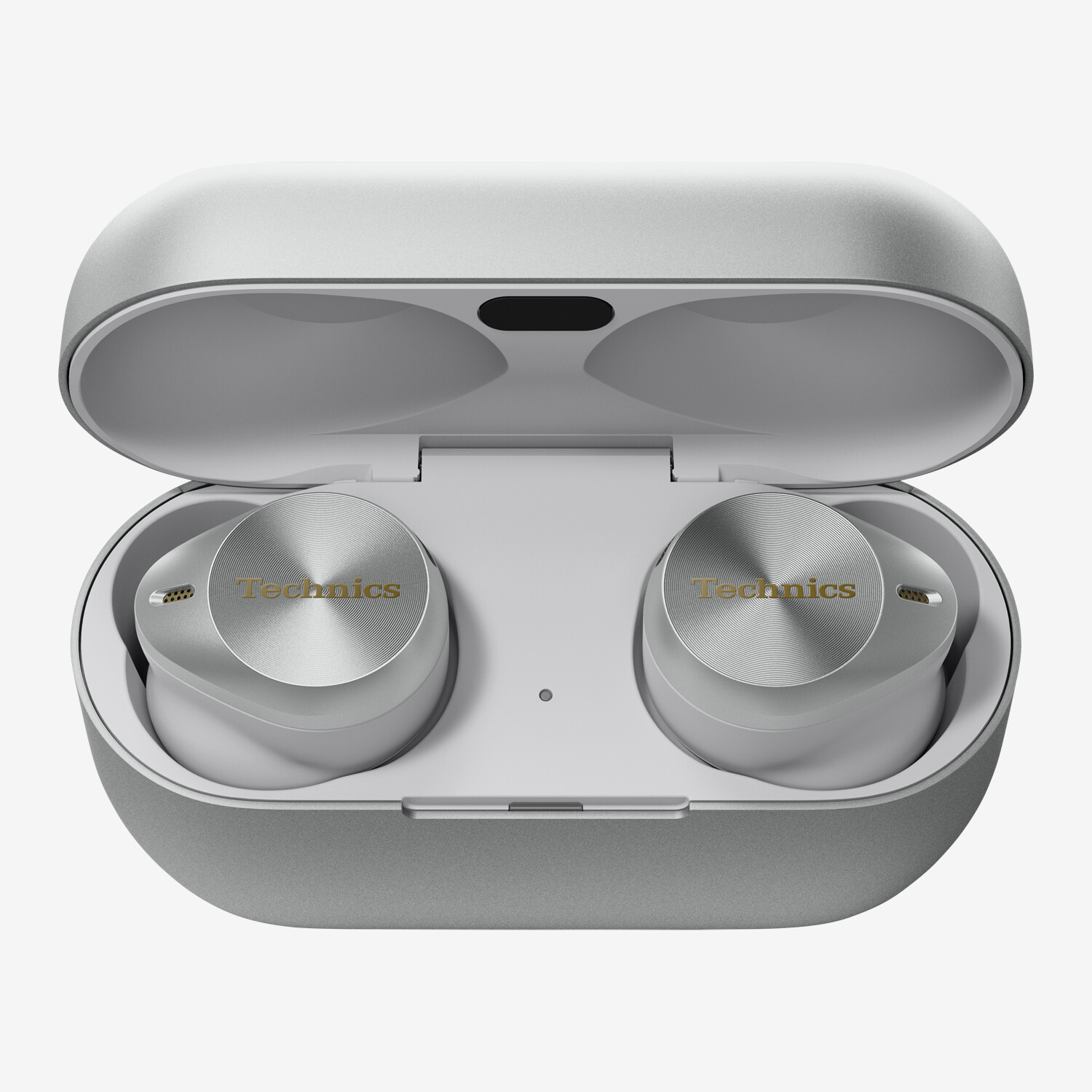Technics EAH-AZ80 True Wireless In-Ear Headphones, Silver - Worldshop