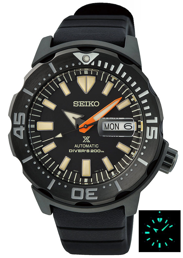 watches88. SEIKO PROSPEX Monster Black Series Limited Edition