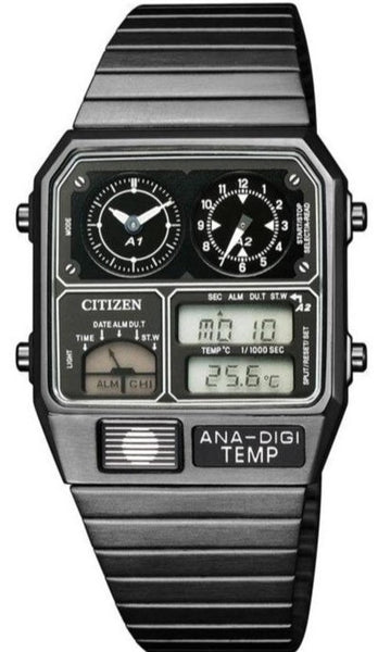 Citizen Retro Analog-Digital Temperature ANA-DIGI-Temp JG2105-93E