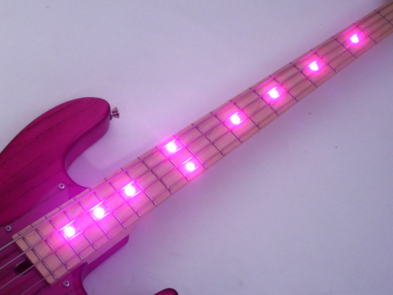Bacchus バッカス WL-434 ASH/M LED CTM （PNK/OIL ）【LED搭載 エレキ