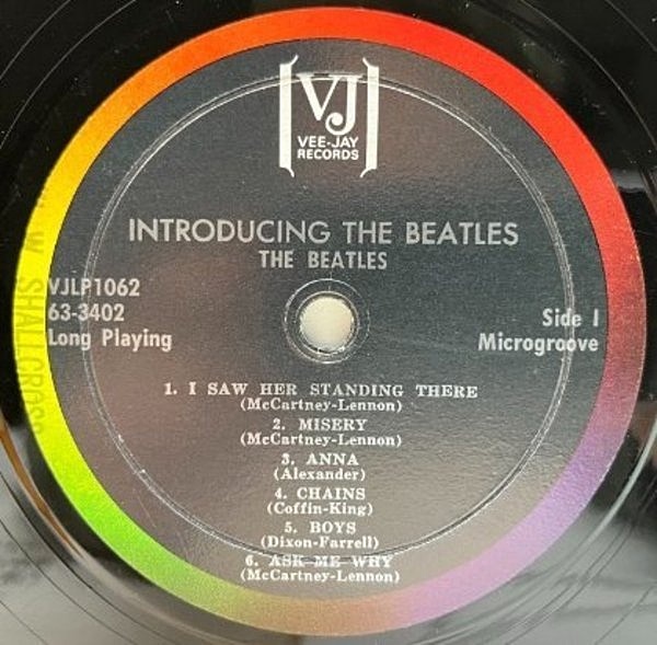 BEATLES / Introducing The Beatles (LP) / Vee Jay | WAXPEND RECORDS