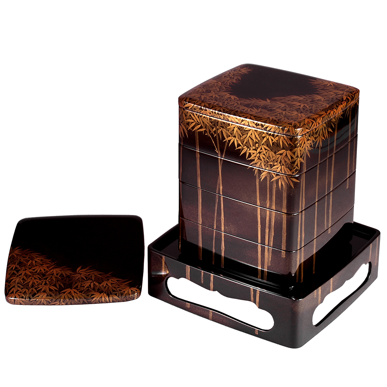 重箱・弁当箱 | WORKS | 輪島塗の老舗 輪島屋善仁 | Wajimaya Zenni